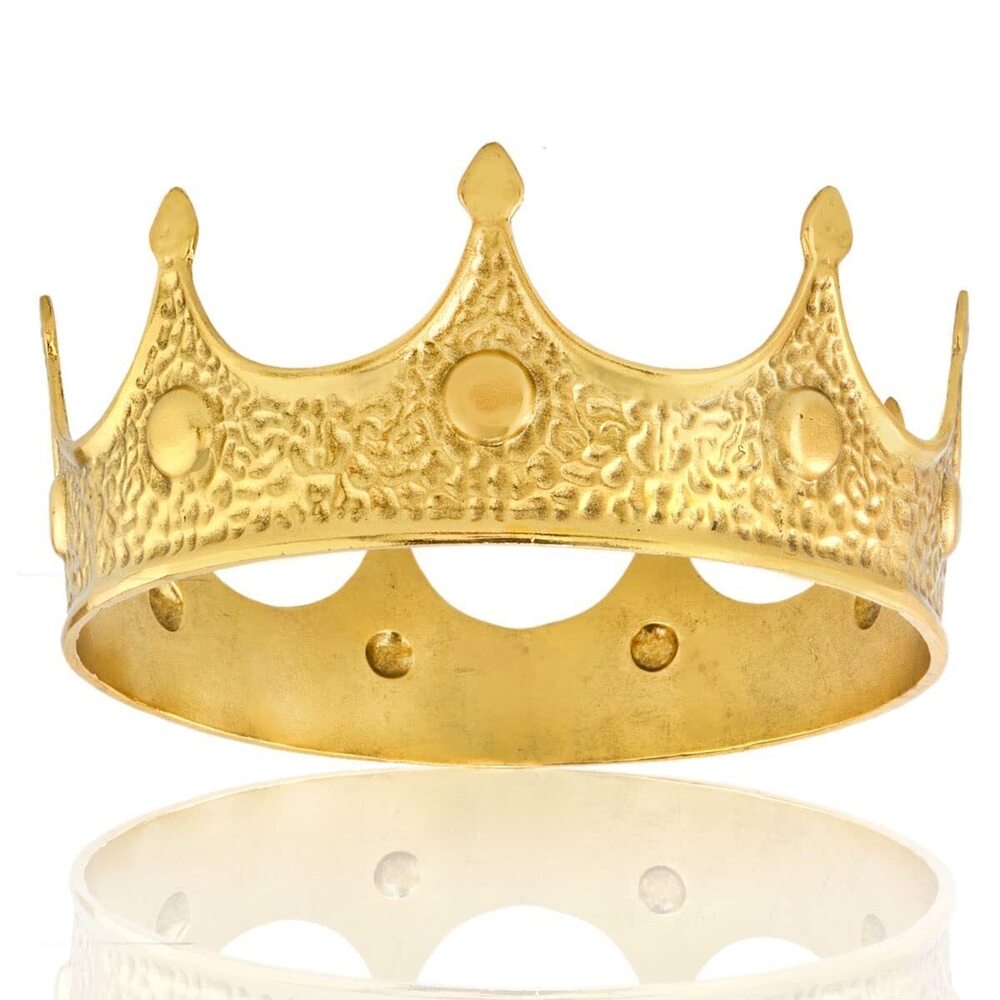 2261 Classic King Prince Queen Crown For Christmas Halloween Costume